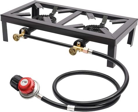 double burner outdoor gas stove